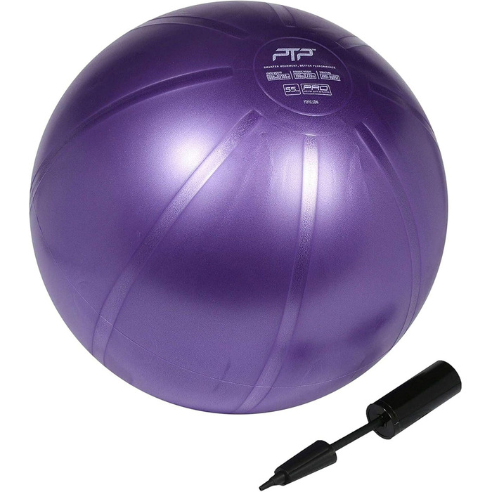 Фітбол PTP Core Ball для дорослих, унісекс, антивибуховий