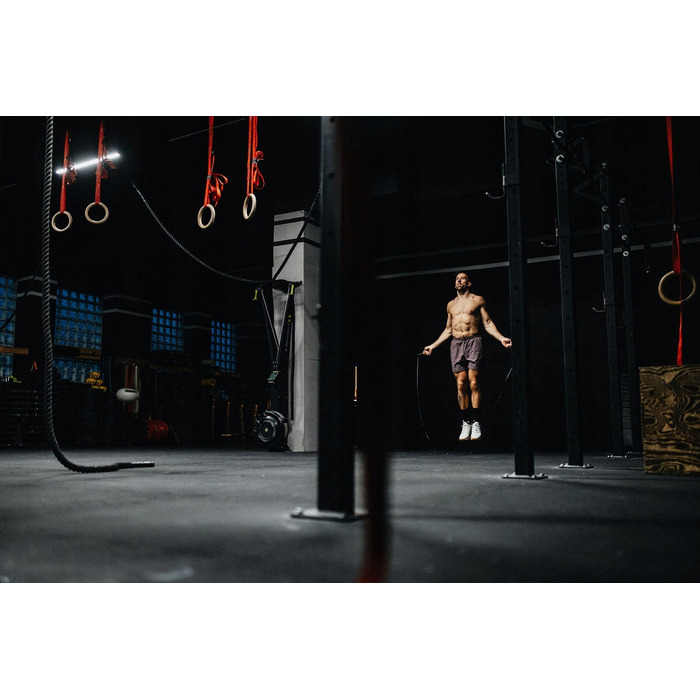 Професійна тренувальна скакалка Unbroken Speed Rope SR-PRO Gunmetal 3.2м