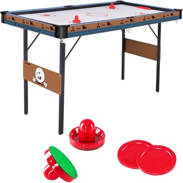 OYE 55-дюймовий ігровий стіл 3 в 1: більярд, хокей, теніс з аксесуарами