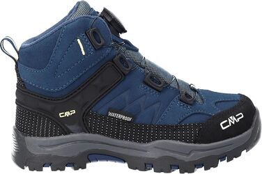 Дитячі трекінгові черевики CMP Kiruna MID FITGO WP Blue Ink-Yellow 40 EU