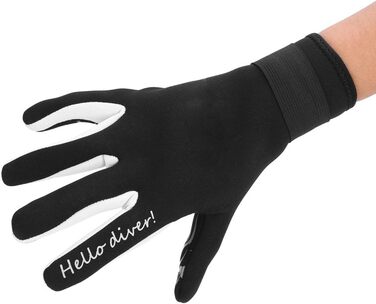 Рукавички для дайвінгу Neopren 2мм, 5-пальцеві - для дайвінгу, каякінгу, серфінгу та зими