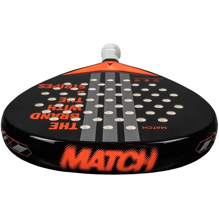 Ракетка для падел-тенісу Adidas Match Black 3.4 2025, розмір One Size
