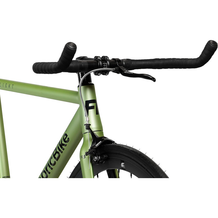 Велосипед FabricBike Light Fixie, алюмінієва рама, синглспід, 28'', зелений Cayman, розмір M (54 см), 9.45 кг
