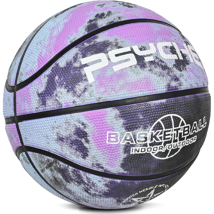 Баскетбольні м'ячі Wuzfully для дітей та дорослих, для гри в приміщенні та на вулиці, фіолетовий колір