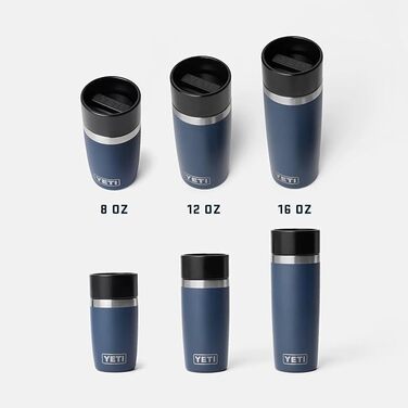 Термофляга YETI Rambler 12 oz (355 мл) з кришкою Commuter, чорна