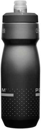 Фляга для води Camelbak Podium 24oz, 710 мл, чорна, з самозакривним носиком, без BPA/BPS/BPF, легко миється (2 шт.)