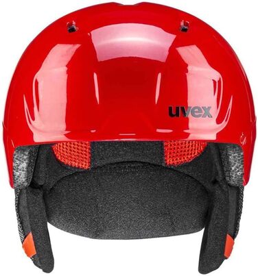 Лижний шолом Uvex Heyya для підлітків, унісекс, 51-55 см, червоний