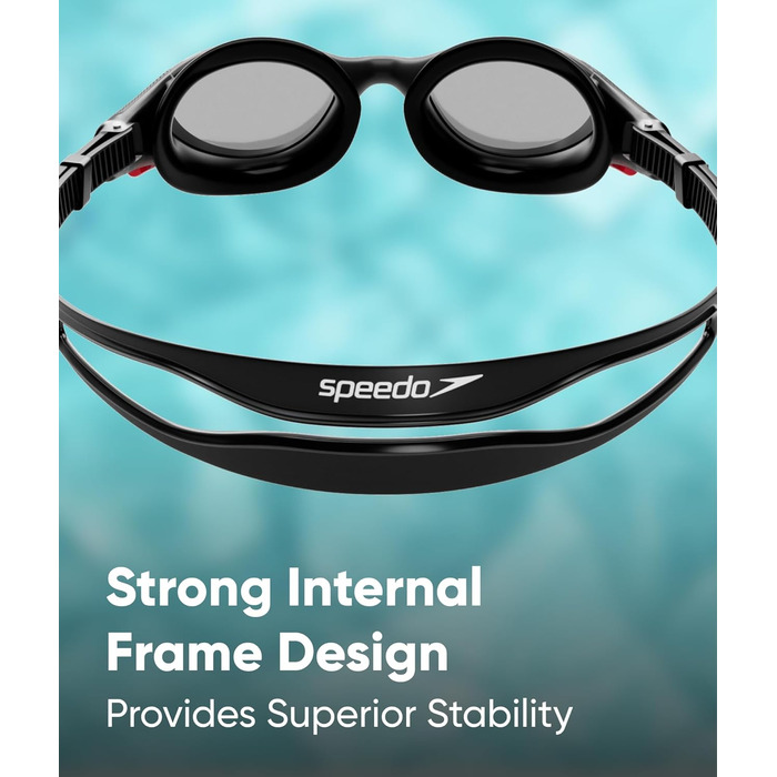 Унісекс окуляри для плавання Speedo Biofuse 2.0, універсальний розмір, зелено-сині