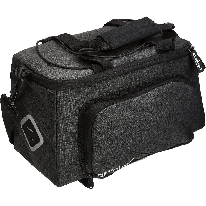 Велосипедний кошик Atran Velo Unisex System Zap, сірий, універсальний розмір