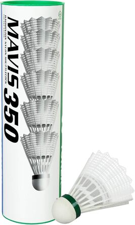 Yonex Mavis 350 – бадмінтонні волани, упаковка 6 шт. (SLO, Wei)