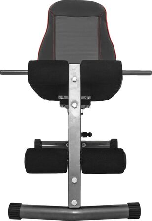 GORILLA SPORTS® Регульована лавка для жиму 9-в-1, кут 30°-60°, багатофункціональна, з м'якою фіксацією ніг, до 200 кг, для преса, спини та фітнесу