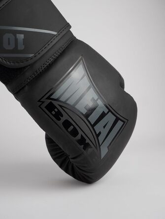 Тренувальні рукавички METAL BOXE для початківців, шкіряні, для боксу та фітнесу