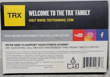 Петлі для тренувань TRX Pro 4, підвісна система, чорні/жовті