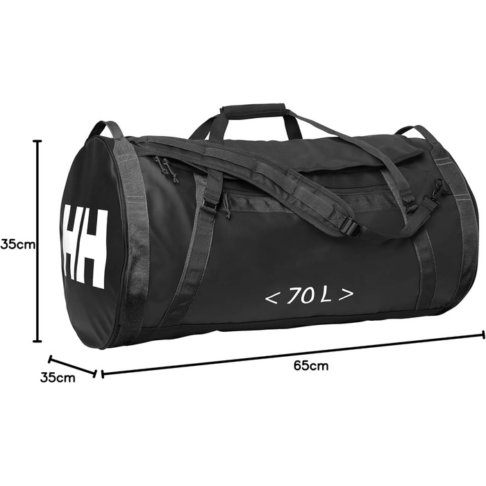Сумка-дуфел Helly Hansen HH Duffel Bag 2 70L чорна, унісекс