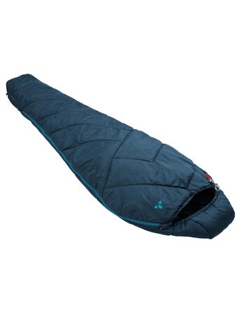 Спальний мішок VAUDE Sioux 100 II SYN (блакитне море, правий) - синтетичний, для кемпінгу