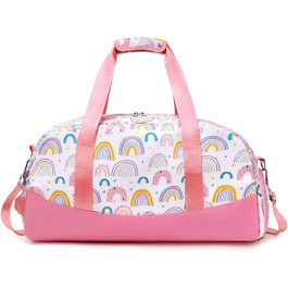 Спортивна сумка Kinder з відділенням для взуття, водонепроникна сумка для плавання (райдужні кольори)