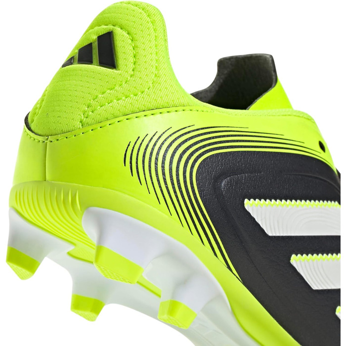 Дитячі футбольні бутси adidas Copa Pure III Club FG/MG, 35 EU, чорний/білий/лимонний, унісекс