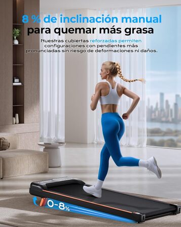 Walking Pad: компактне складане бігове полотно для дому та офісу з пультом керування. Європейський стандарт.