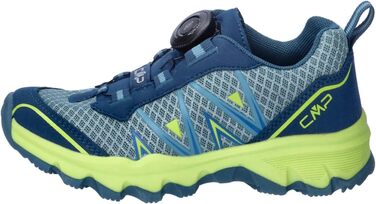 Дитячі трекінгові черевики CMP AKSA FITGO Fast (31 EU, Bluesteel Lime)