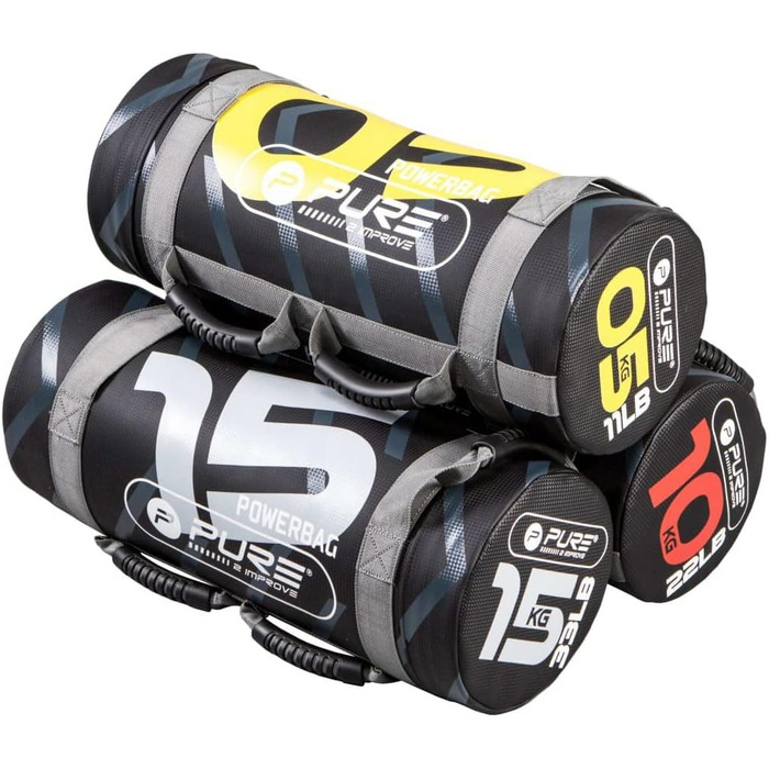 Мішок для тренувань Pure2Improve Power Bag 5 кг, жовтий