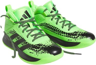 Дитячі кросівки adidas Cross Em Up 5 K Wide для бігу та тренувань (39 1/3 EU, Team Solar Green/Core Black)