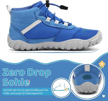 Дитячі шкарпетки-мокасини Saguaro для трекінгу та хайкінгу, легкі, дихаючі, антиковзні, розмір 24-36 EU, блакитні