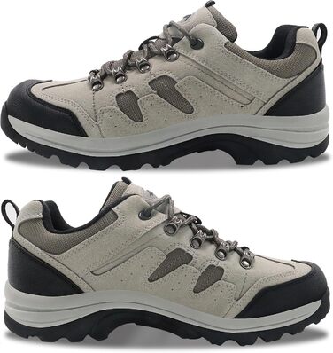 Черевики для ходьби CC Los - водонепроникні чоловічі туристичні черевики, зручні, легкі, дихаючі, розмір 40-48, коричневі. Водонепроникні, Outdoor, 1 розмір більше