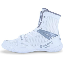 Чоловічі боксерські туфлі для боротьби, фітнесу та тренувань, розмір 43 EU, білі