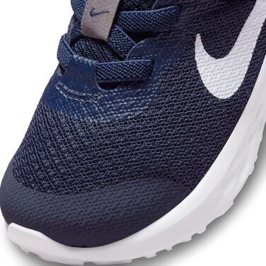 Дитяче спортивне взуття Nike Revolution 6 NN (TDV) для гімнастики, 21 EU, темно-синій, білий, сріблястий