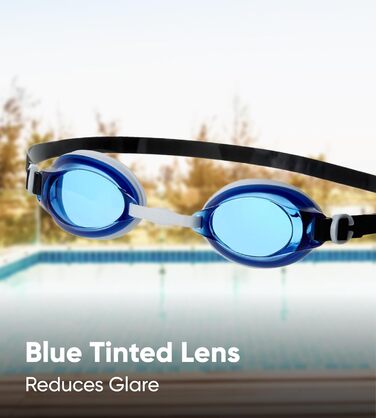 Окуляри для плавання Speedo Jet V2 унісекс, антифог, Jade/Silver/Clear, розмір універсальний