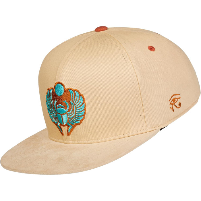 Кепка-снэпбек Cadency унісекс з прямим козирком, регульований розмір, бежевий