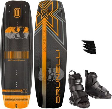 Вейкборд комплект Brunelli Carbon 138 см з кріпленнями XL (43-47)