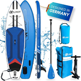 Набір для SUP-бордингу SUNSHINE 10.0: дошка, весло, рюкзак, насос, фіна та комплект для ремонту (до 180 кг)