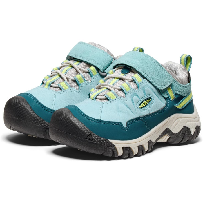 KEEN Targhee 4 Low - водонепроникні трекінгові черевики для дорослих та дітей (Reef Waters Daiquiri Green, 24 EU)