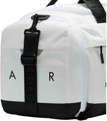 Спортивна сумка Jordan Jam Velocity 46L для чоловіків, біла, розмір S