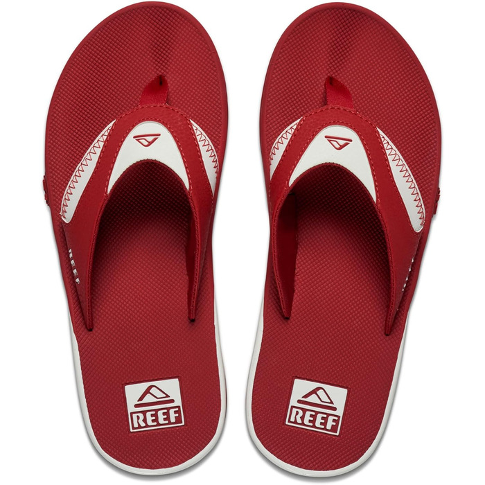 Шльопанці Reef Fanning Pregame для чоловіків, 43 EU, червоно-білі