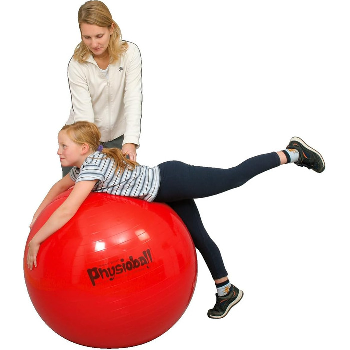 Гімнастичний м'яч Ledragomma Original Physioball червоний, 95 см, 2000 г