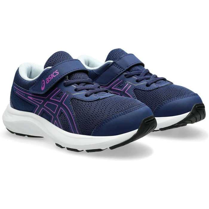 Кросівки ASICS Gel-Contend 9 чорного кольору, 27 EU, Blue Expanse Bold Magenta