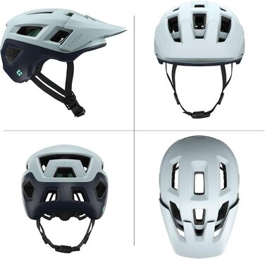 Велосипедний шолом LAZER Coyote KinetiCore, блакитний, MTB