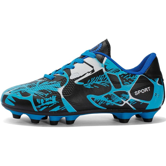 Дитячі футбольні бутси для хлопчиків та дівчаток, спортивне взуття для тренувань, розмір 31 EU, колір блакитний