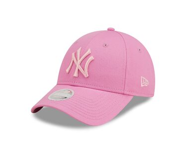 Кепка New Era 9Forty MLB Yankees рожева для жінок та дівчат, бейсболка з регулюванням, універсальний розмір