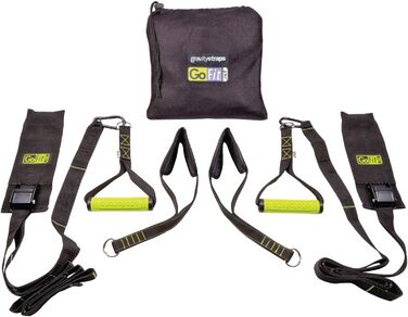 Петлі для фітнесу GoFit Gravity Straps з тренувальним посібником
