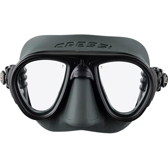 Набір для снорклінгу Cressi Calibro & Corsica, зелений, для дорослих, універсальний розмір