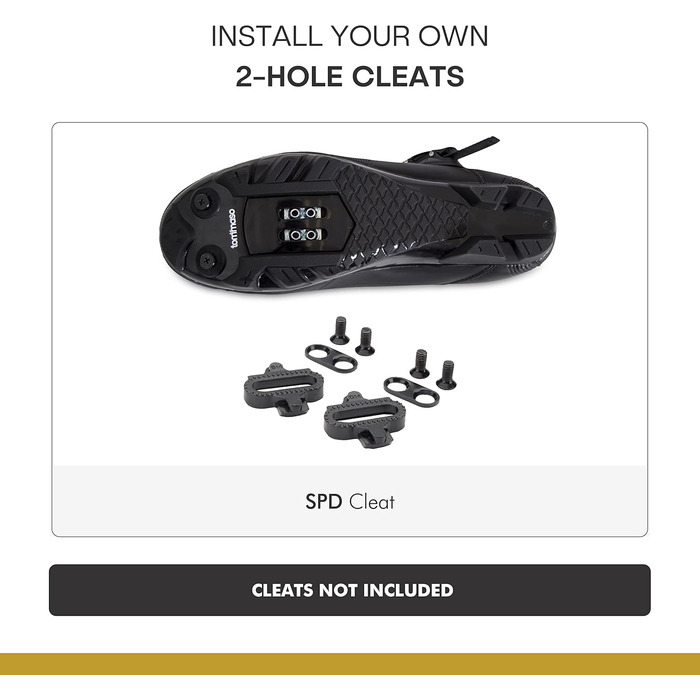 Велосипедні кросівки Tommaso Montagna для MTB, чорні, сумісні з SPD, розмір 45 EU