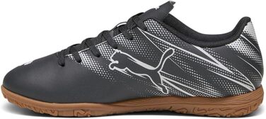 Дитячі кросівки PUMA Attacanto для занять спортом у приміщенні, 36 EU, чорний/сріблястий