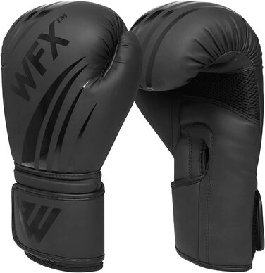 Професійні боксерські рукавички WFX зі шкіри для MMA, спарингу, кікбоксингу, мішка та муай тай