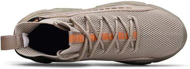 Чоловічі кросівки FUSHITON: дихаючі спортивні кросівки, легкі, повсякденні, для бігу по місту, стильні, фітнес, колір бежевий, розмір 43 EU