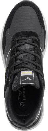 Чоловічі кросівки для відпочинку, бігу та ходьби. Розміри 41-45 EU (44 EU, чорний/сірий)