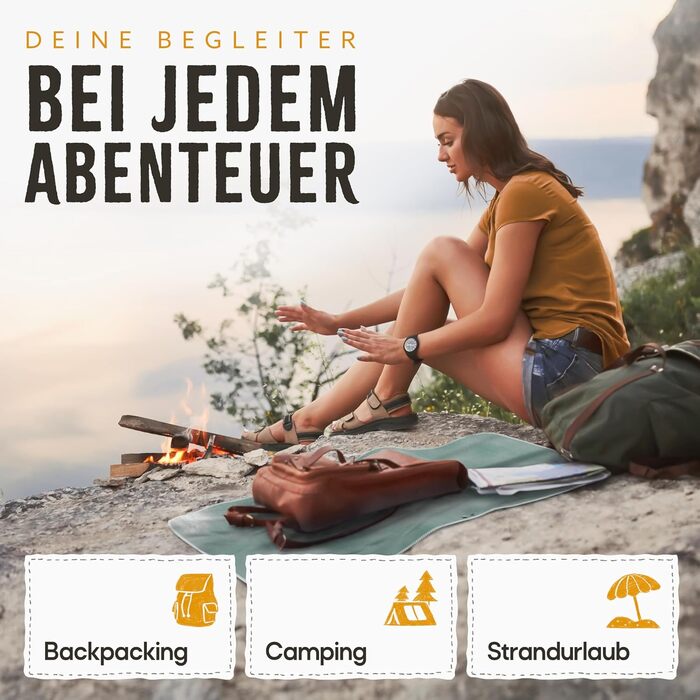 Рушники для туризму Backpacker's Journey з мікрофібри (S, M, L, XL). Набір туристичних рушників: легкі, швидковисихаючі, вбираючі та антибактеріальні. SET: XL & L з 2 кишенями, колір - бірюзовий
