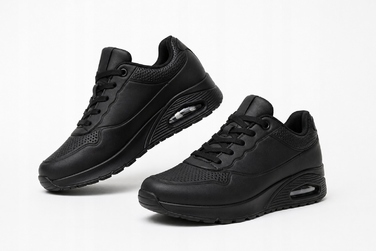 Жіночі спортивні кросівки Adidas Vices, екошкіра, чорні, р. 38